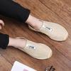 New linen canvas fisherman shoes Taoist shoes simple breathable spring and summer shoes