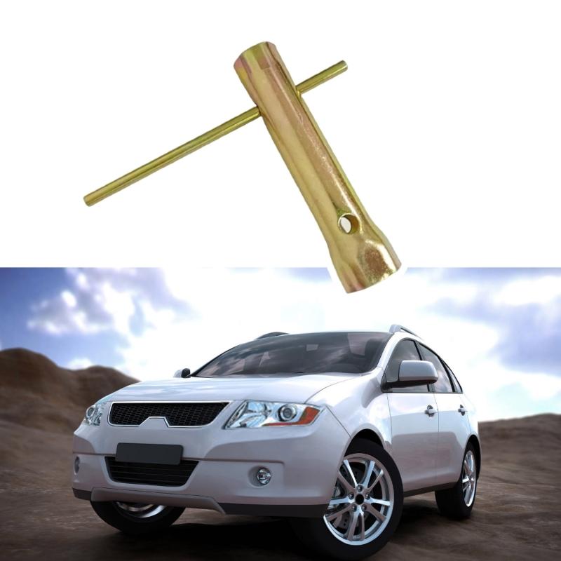 14mm 18mm Double Socket Spark Plugs Wrench Heavy Duty Alloy Steel Construction Nonslip Handle Car Motorcycle Maintenance