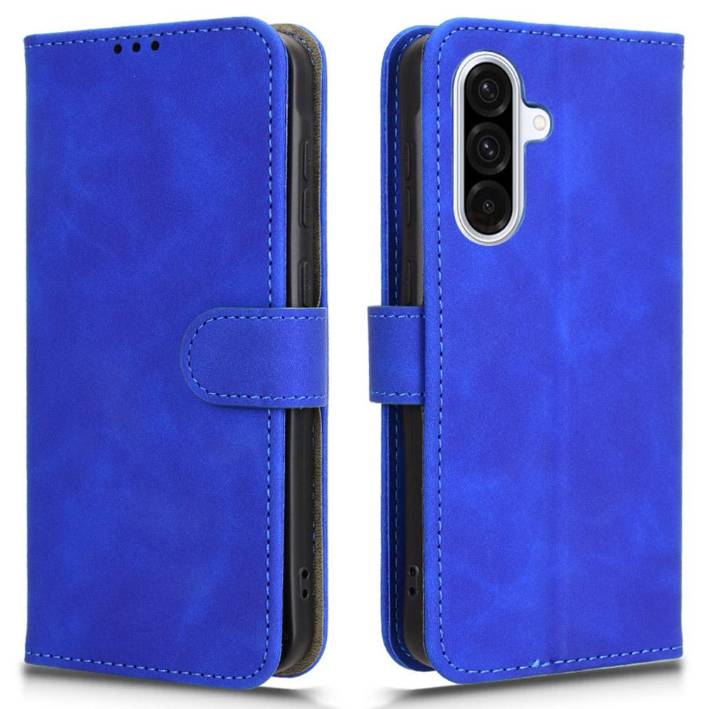 For Samsung Galaxy A56 5G Leather Case Skin-Feel Anti-Drop Wallet Flip Phone Cover