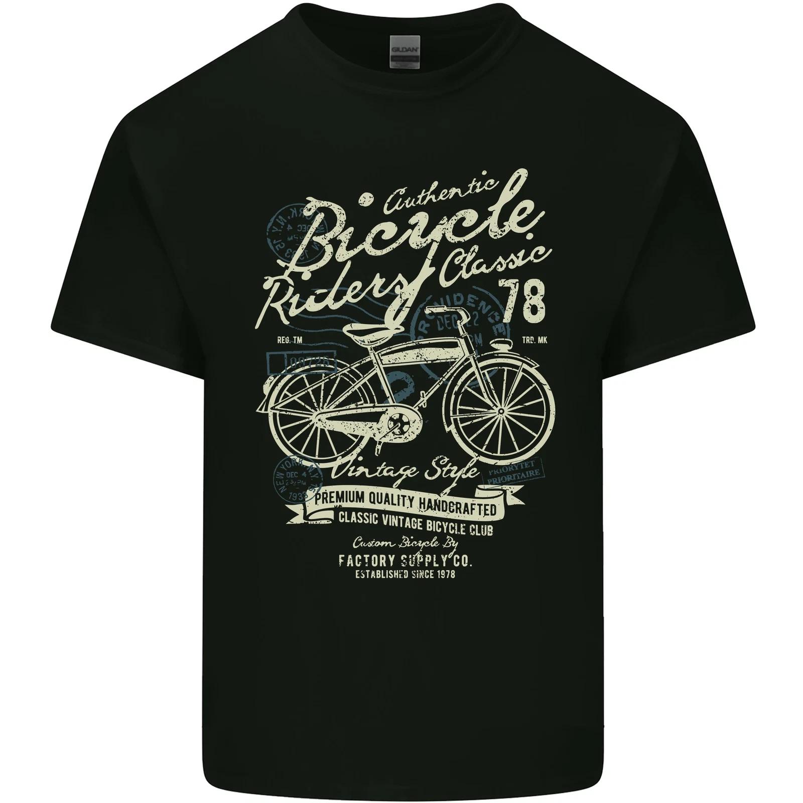 Bicycle Rider Classic Cyclist Funny Cycling Kids T-Shirt Childrens L