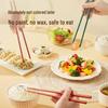 Chui Da Huang Colorful Anti-bacterial Nordic Chopsticks, 5 Pairs