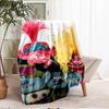 Trolls Theme Printed Blanket - Perfect for Couch, Bed, Travel & Outdoor Use | Machine Washable, Cozy & Durable.