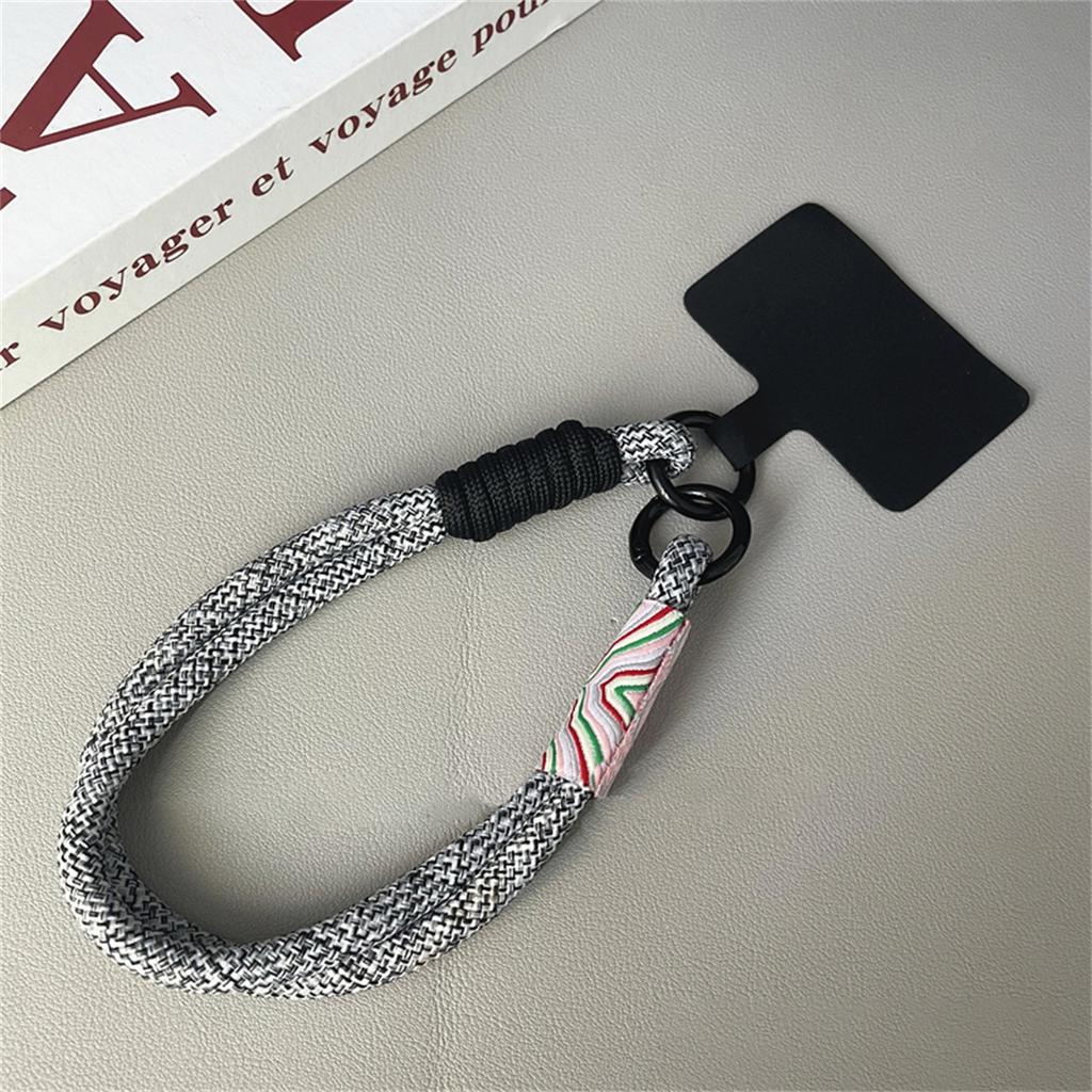 Retro Strap Can Be Carried Twist Rope Lanyard Hanging Decoration Phone Anti-loss Pendant Fashion Strong Wrist Short Straps Band