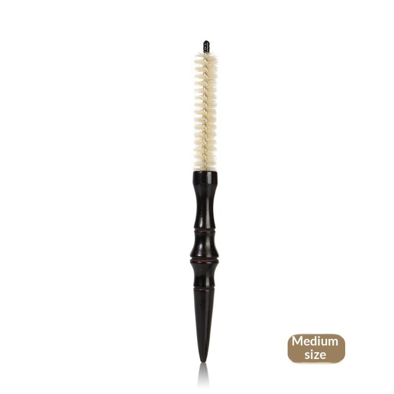 Boar Bristle Hair Brush Natural Boar Bristle Smooth Wooden Handle Hair Softening Comb for Home Salon Men Women
