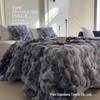 Tuscany Faux Rex Rabbit Bubble Fleece Double-Sided Thickened Blanket