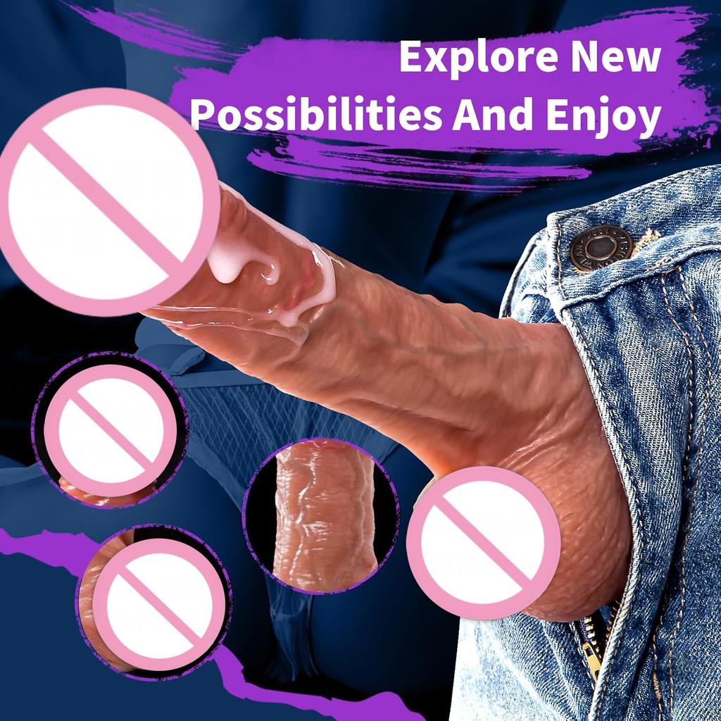 Realistic Dildo Big Dick Penetration Anal Butt Plug Masturbator Vaginal Stimulator Strong Suction Cup Adults Products Sex Toys