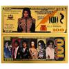 Banconote commemorative di celebrità, banconote d'oro, banconote in foglio d'oro di plastica, regali, monete da collezione