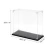 Clear Acrylic Display Case Dustproof Display Box Storage for Collectibles Assemble Action Figures Toy Car Model Collection Show