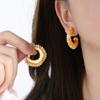 Vintage Ästhetische Ohrringe Mehrfarbige Ohrringe Raffinierte Ohrringe Ohrstecker Geeignet für Modebewusste Frauen Geschenk