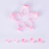 100Pcs Disposable Tattoo Ink Caps Pink Tattoo Ring Ink Cup For Tattoo Needle Supplies Accessorie Makeup Tattoo Tools