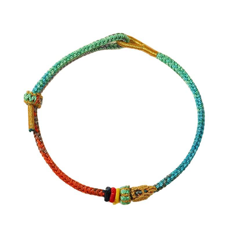 Dragon Boat Festival Red Rope Bracelet: Student Exam Success DIY Woven Five-Color Accessory