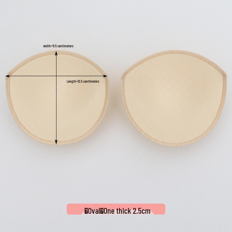 Triangular Breathable Sponge Bra Inserts for Enhanced Bust - Thick & Thin Options for Yoga & Daily Wear