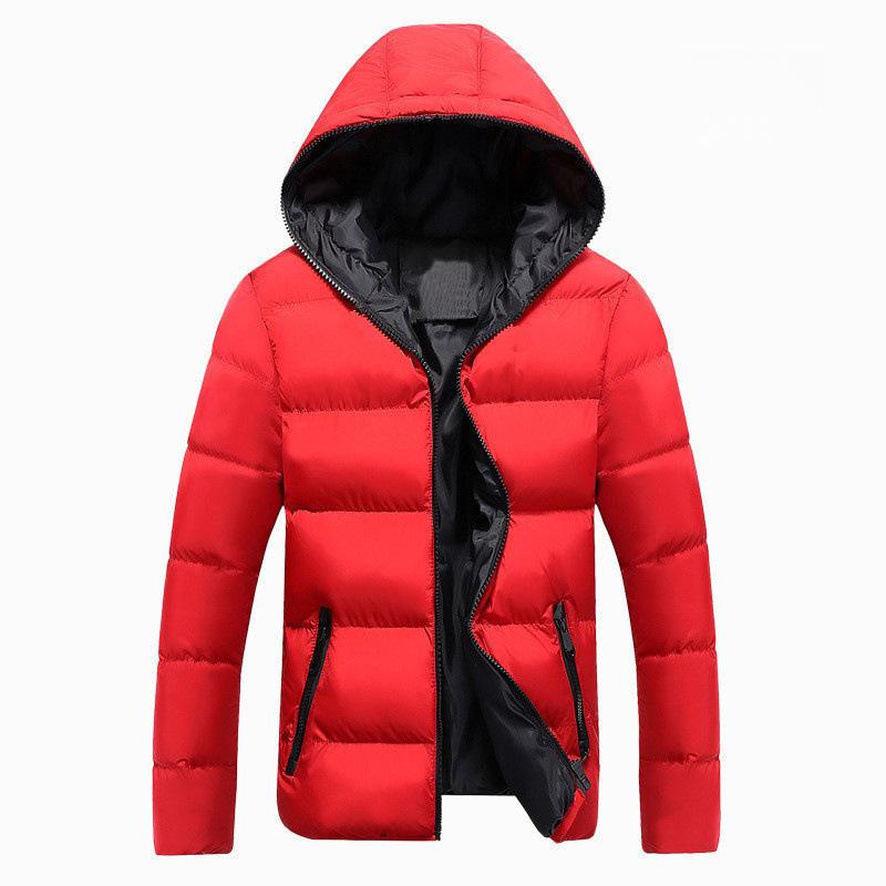 Herbst- & Winter Kapuzen Herren Baumwollmantel verdickt für Paare - Große Größe verfügbar