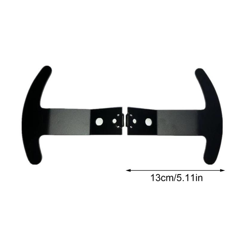 1 Pair Modification Paddles for T300RS Replacement Paddle Shifters Ergonomic Design Fit 14 inch Concave Steering Wheel
