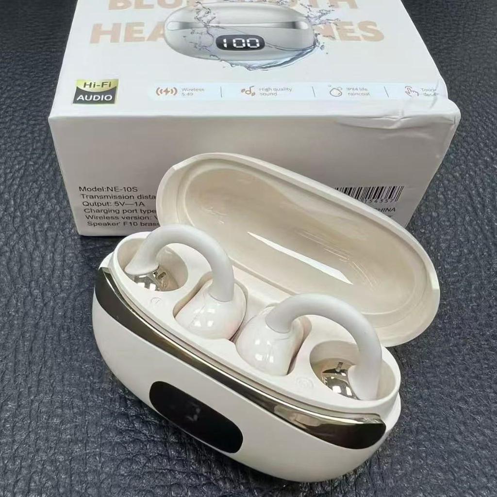 NE-10S Wireless Bluetooth Clip-On Bone Conduction Headphones