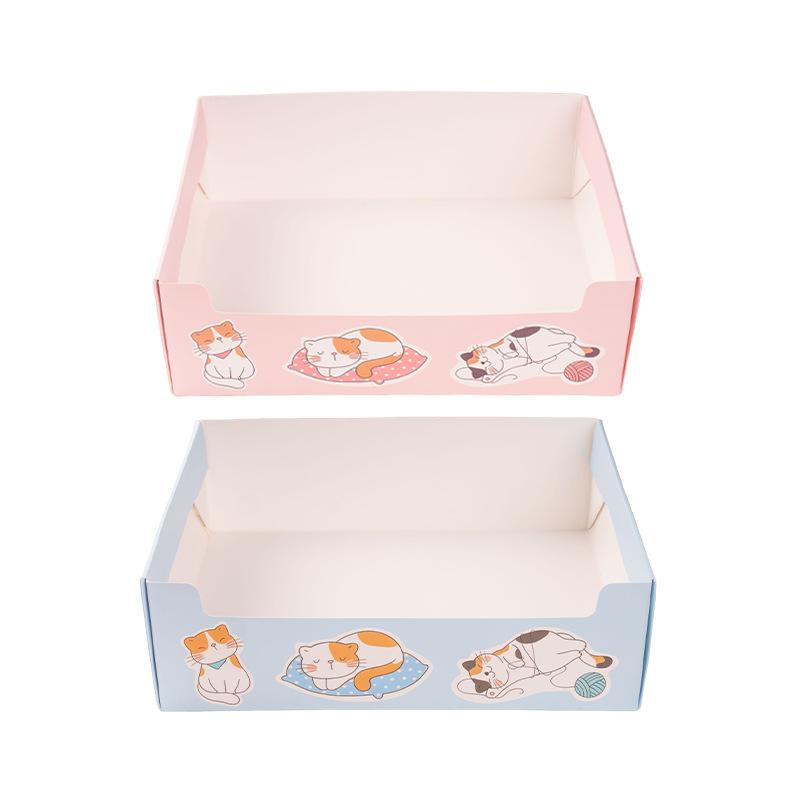 Disposable Foldable Portable Large Temporary Cat Litter Box For Car Travel