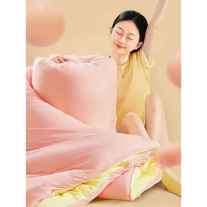 FUANNA Silk & Soybean Fiber Blend Spring Autumn Duvet Insert