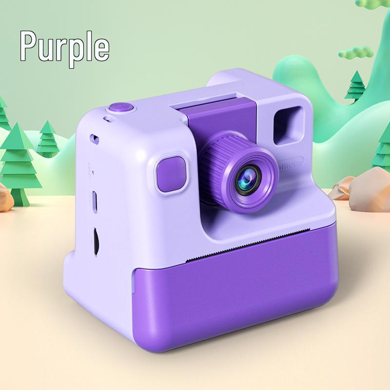 Children's Instant Camera: Capture Photos & Videos with Thermal Printing - HD Smart Photo Toy & Festive Gift