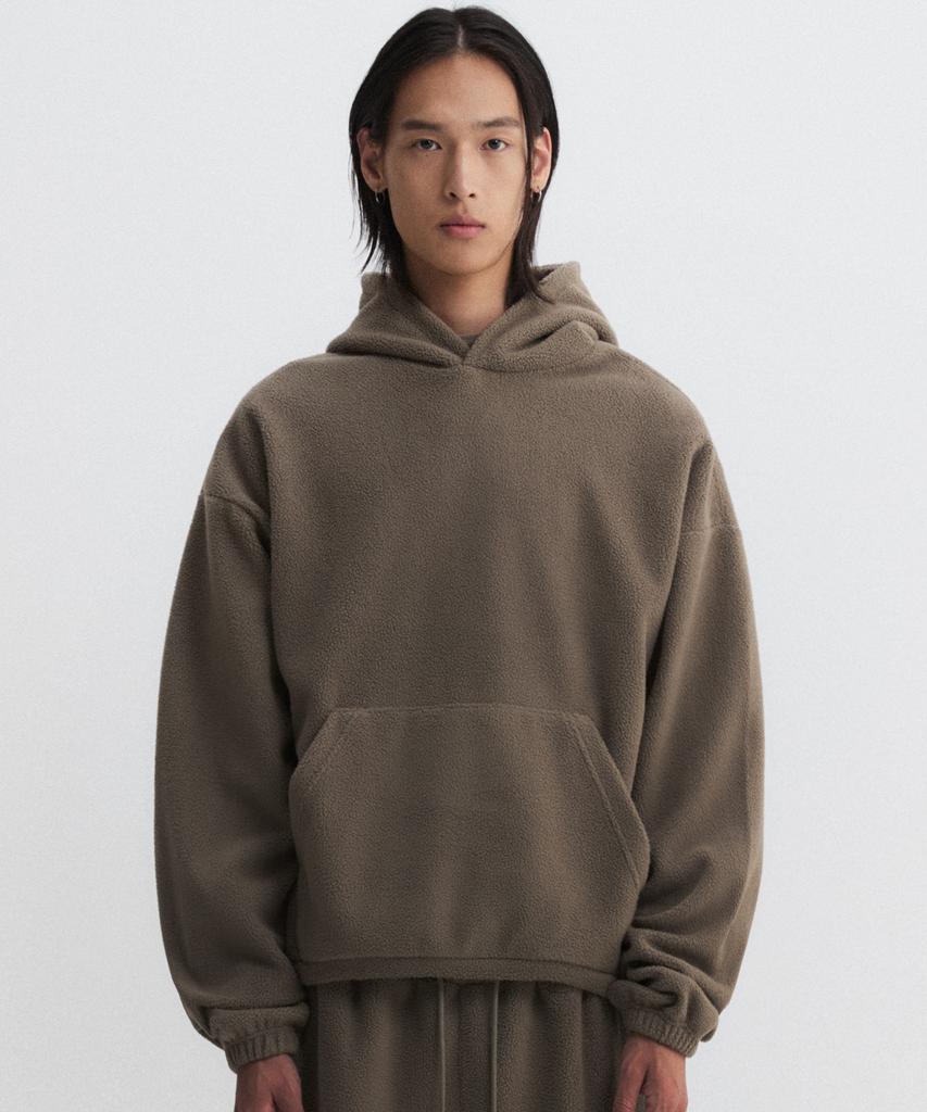 Base Fleece Hoodie Beige