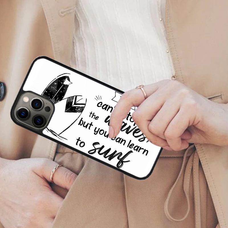 Learn To Surf Can't Stop Waves Magnetic Phone Case For APPLE iPhone 17 Air 16 14 13 12 Pro Max 15 Plus Wireless MagSafe Cover