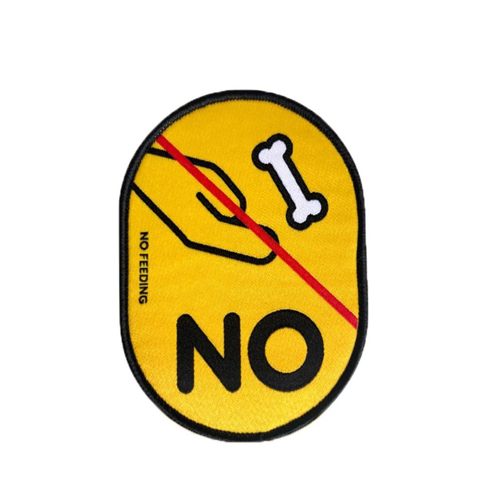 Waterproof Pet Identity Decals Cartoon Decorative Dog Social Stickers New Pet Tag  Dog Walking