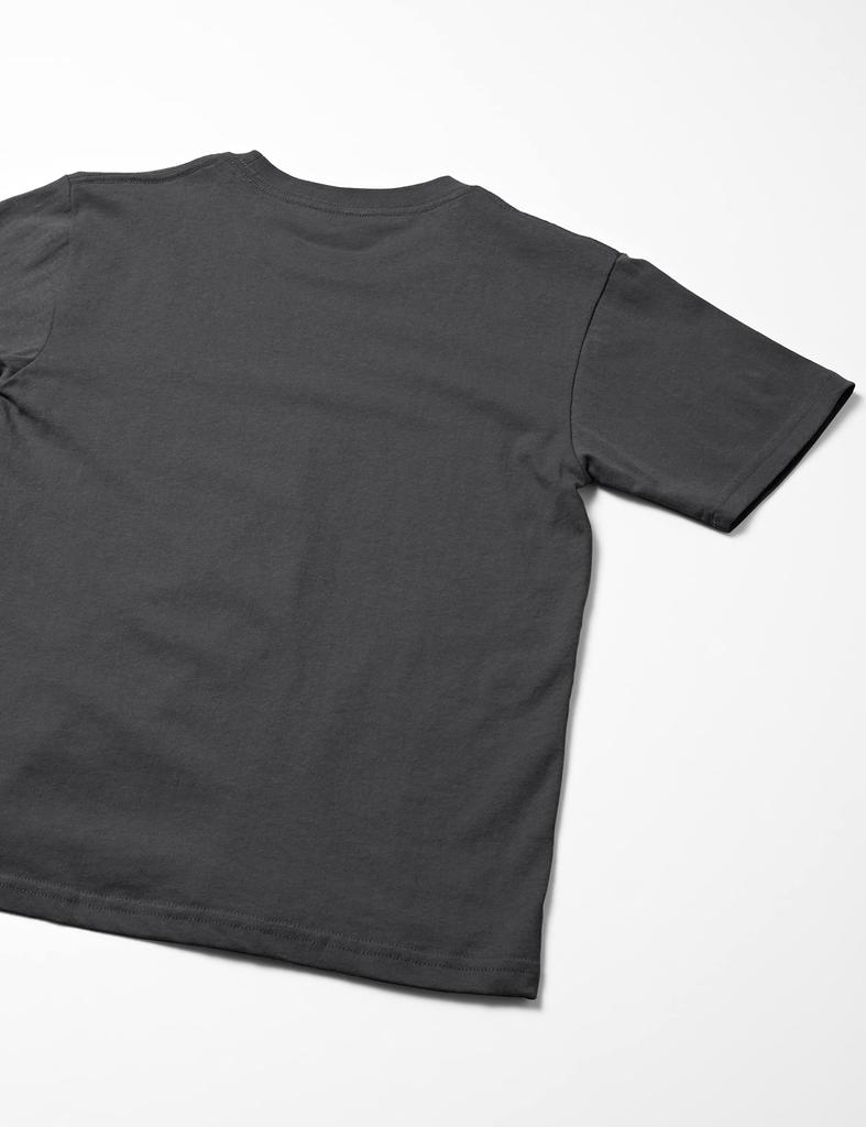 Mario HERE WE Black [Super Mario] T-shirt, Goods, Character, Kids, GO, Yoshi, Luigi, Children's Clothing,