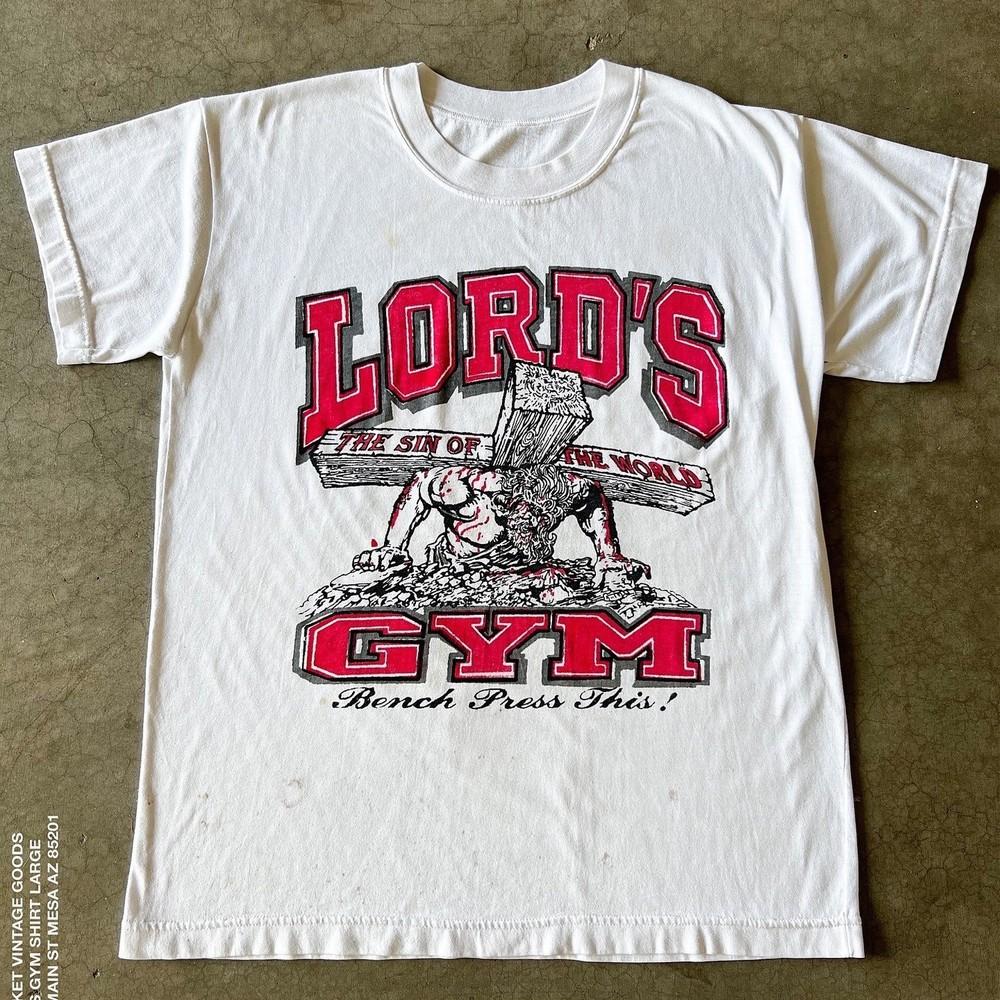 

Retro Lord Gym bootleg Graphic Tee Unisex Short Sleeve Shirt S5XL Unisex T-Shirt S