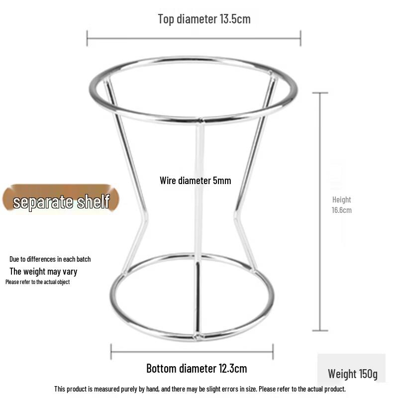 Commercial Stainless Steel Conical Funnel Dispenser
