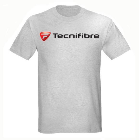 TECNIFIBRE Теннисная ракетка Струны Футболка Унисекс Футболка XXL