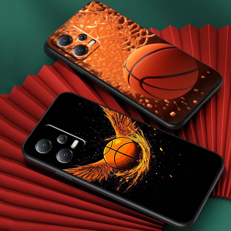 Sports basketball cool Phone Case For Xiaomi Redmi Note 15 14 13 12 12S 11E 11 11S Pro Plus 4G 5G Black Soft TPU