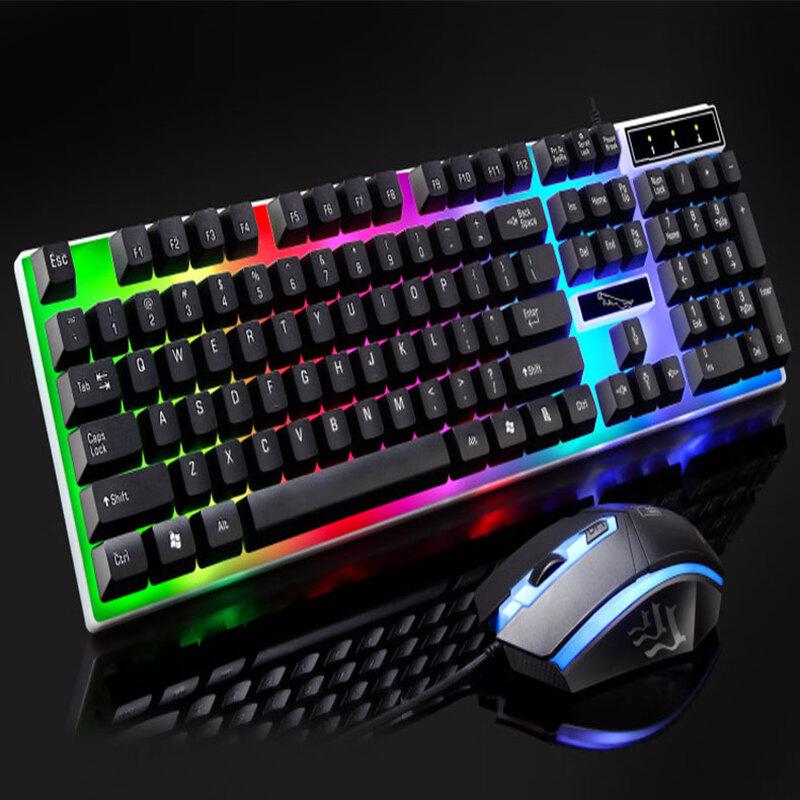 

Zhuiguangbao G21 Wired RGB Backlit Keyboard Mouse Combo