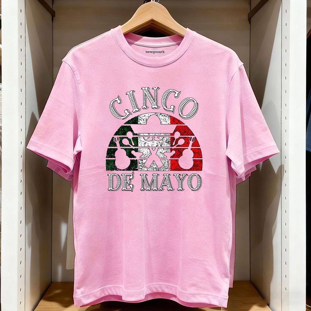Cinco de Mayo Mexikanische Fiesta Geschenk Klassisches T-Shirt Damen Unisex Lässig Baumwolle bedruckte T-Shirts Erwachsene Streetwear T-Shirts Tops Tee