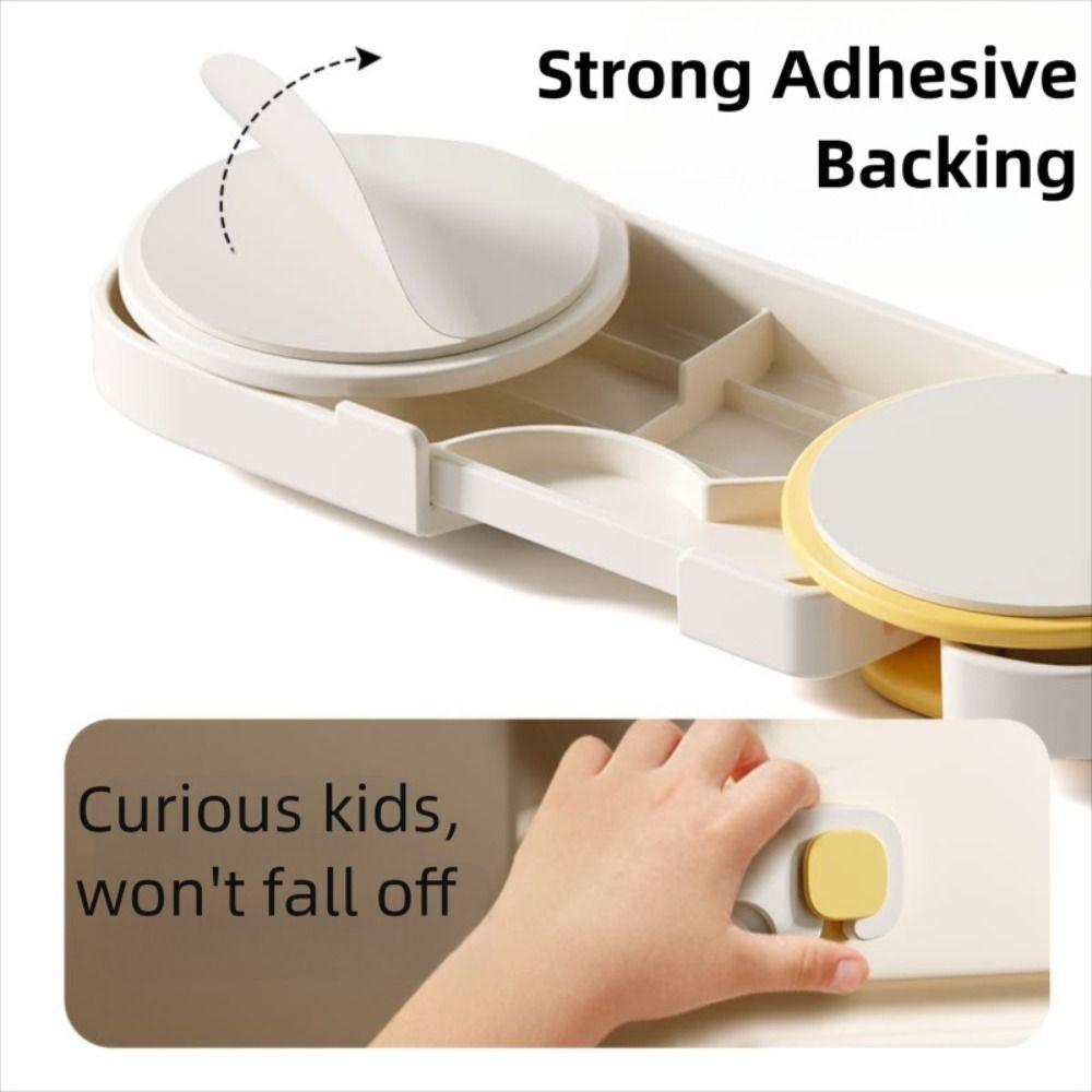 Klemmschutz Kindersichere Schrankschlösser Selbstklebende Türriegel für Schubladen Backofen Schrank