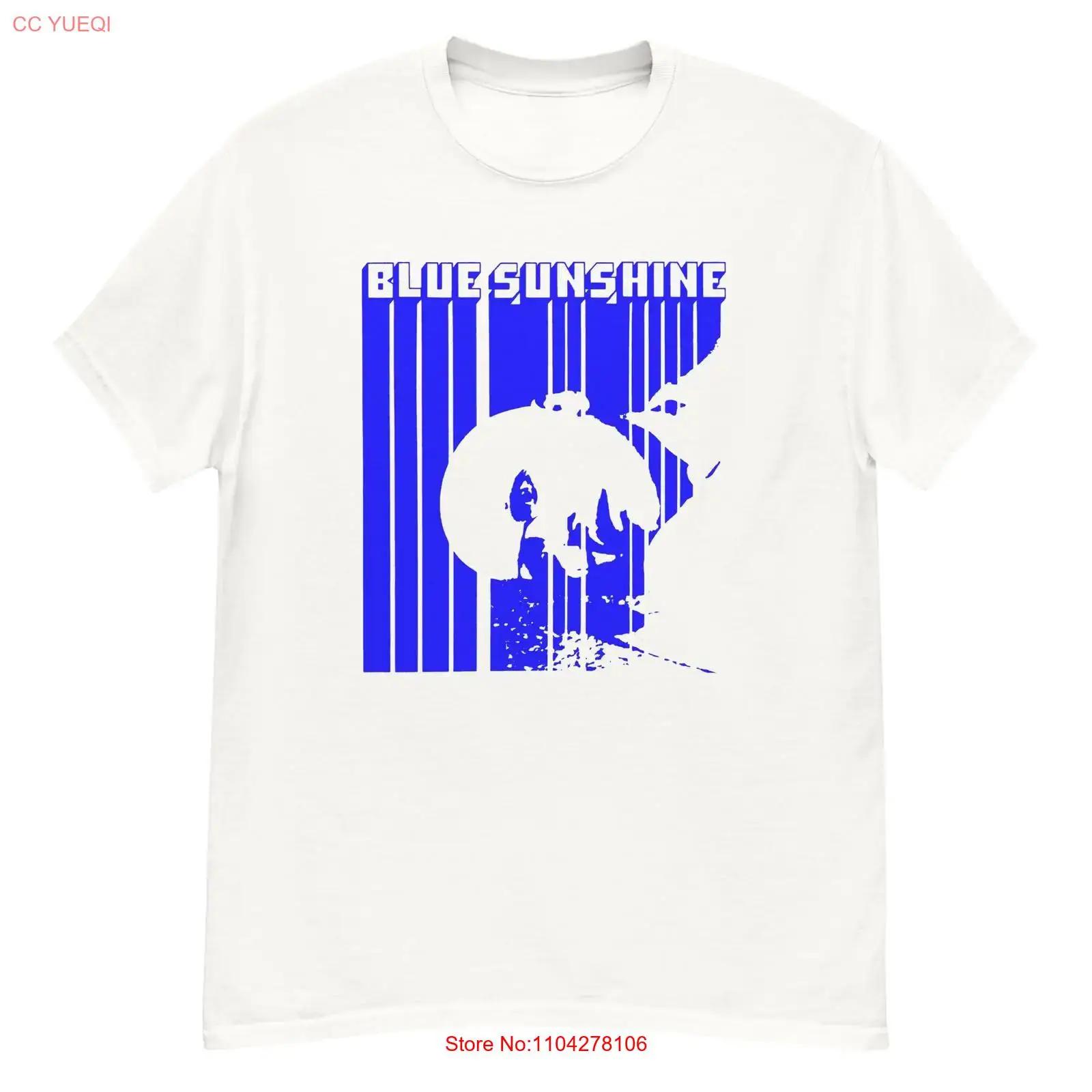 

Blue Sunshine cult film fan art t shirt vintage Washed Comfortable Unisex Stylish Slightly Stretched graphic designer clothes 5XL різнокольоровий