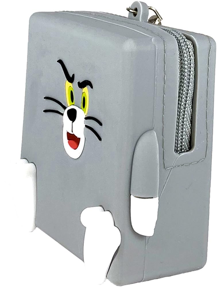 Tees Factory Tom and Jerry Silicone Mini Pouch Funny Art TJ-5544003TM