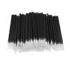 100PCS Black Eyeliner Brushes Applicator Cosmetic Eye Wands for Eyeliners Lip Liners Makeup Tool wit