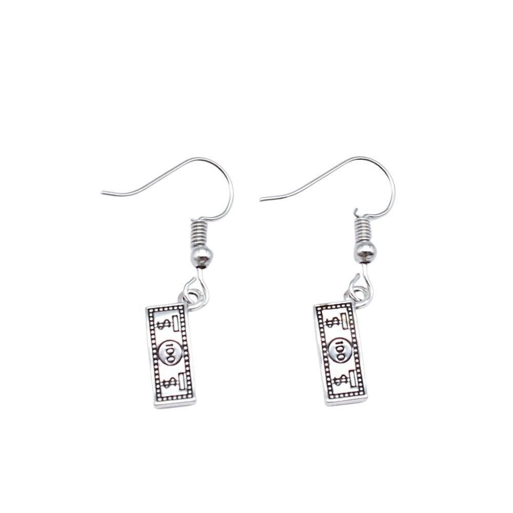 Compass Dangle Earrings Adventure Travel Nautical Navigation Drop Jewelry
