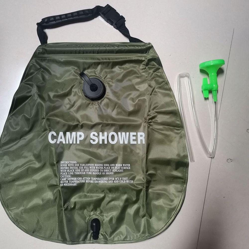 Katlanabilir Su Duş Çantaları 20L Hidrasyon Çantası Dış Mekan Banyo Çantaları Dış Mekan Kamp ve Yürüyüş İçin