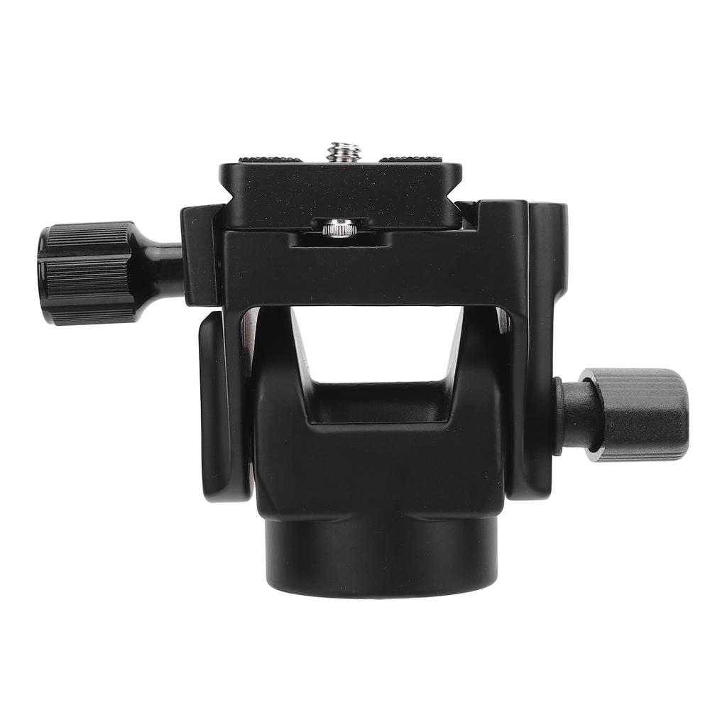 Monopod Tilt Head Aluminum Alloy Tripod Head with Quick Release Plate for Birdwatching Photography