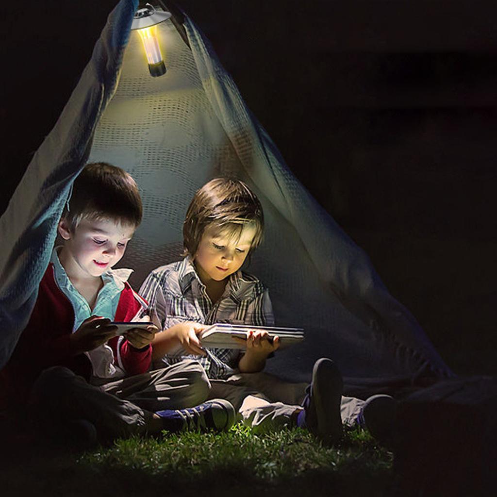 Camping Light Magnet Adsorption Type C Charging 100lm LED Camping Lantern for Hiking Climbing