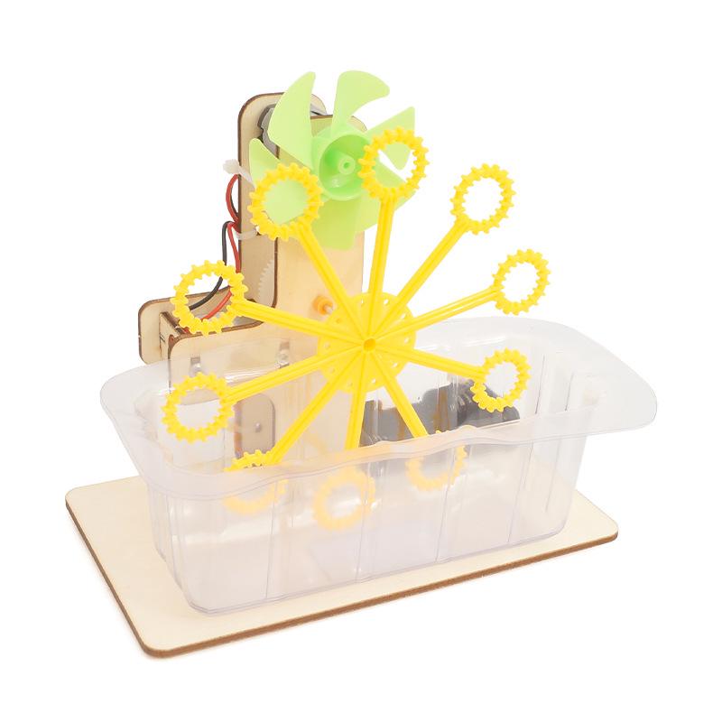 DIY Bubble Machine Kit for Kids: Science Experiment and Teaching Supplies