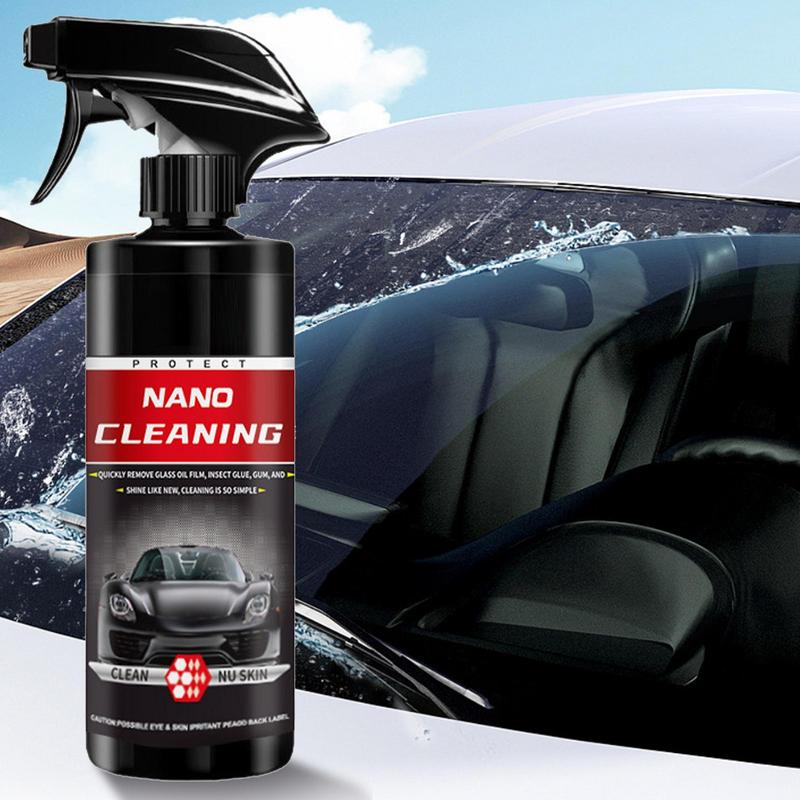 Car Glass Oil Film Remover Windshield Cleaner Oil Remover For Cars Glass Care Products Car Oil Stain Cleaner 300ml All-Purpose