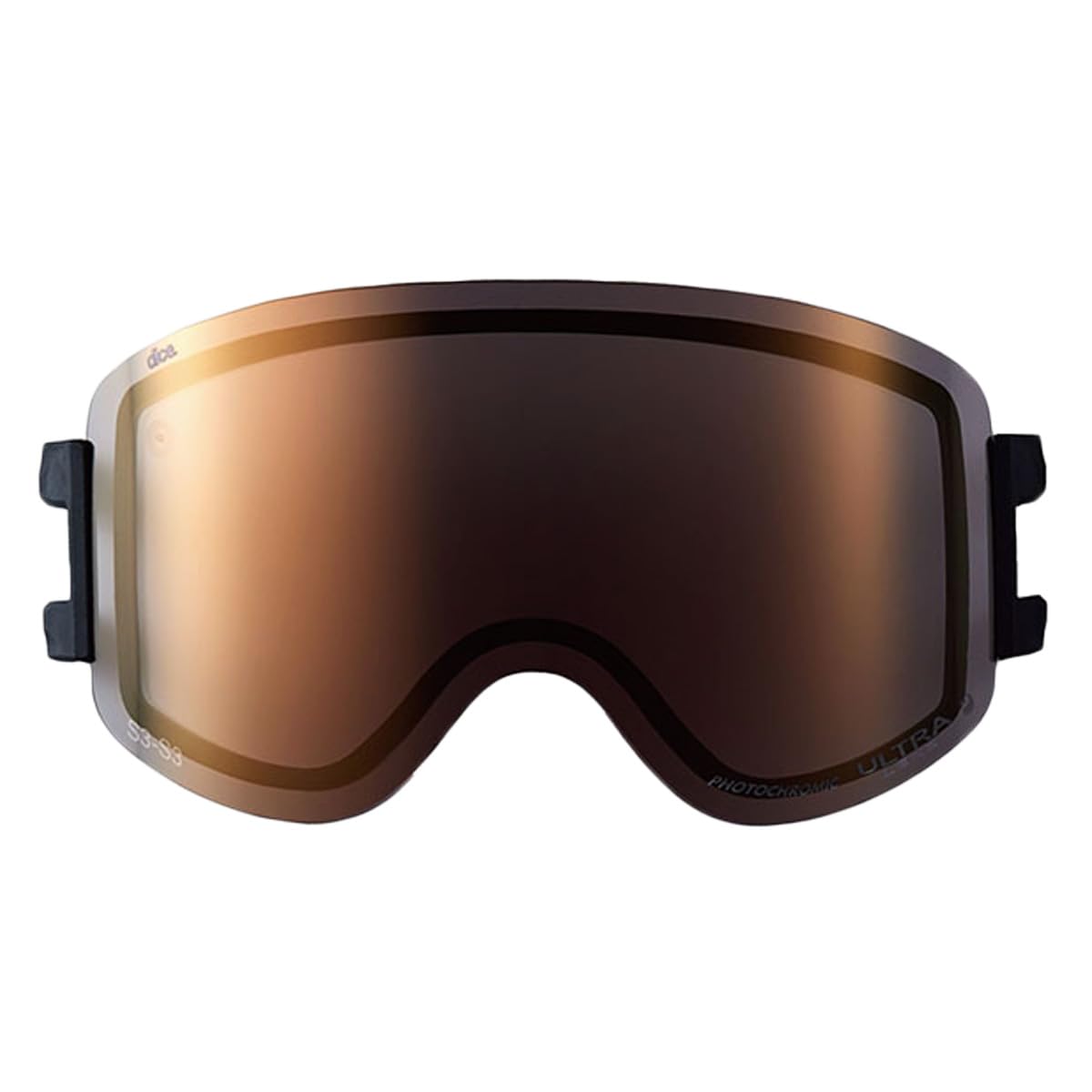 

Dice Spare Lens for GOODMAN BRZ Goggles Ultra Light and Bronze Suitable for and other snowboarding Japanese-Made (LGM4276) - Photochromic, Purple,