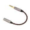 4.4mm Balanced Male to 3.5mm Stereo Female Headphone Cable Gold Plated Portable Headphone Adapter Cable for Music Lovers