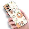 Cute BuBu DuDu Black Silicone Phone Case For Xiaomi Redmi Note 10 11 11S 12 13 4G 8 9 11T Pro 5G Plus 8T 9S 10S 12S