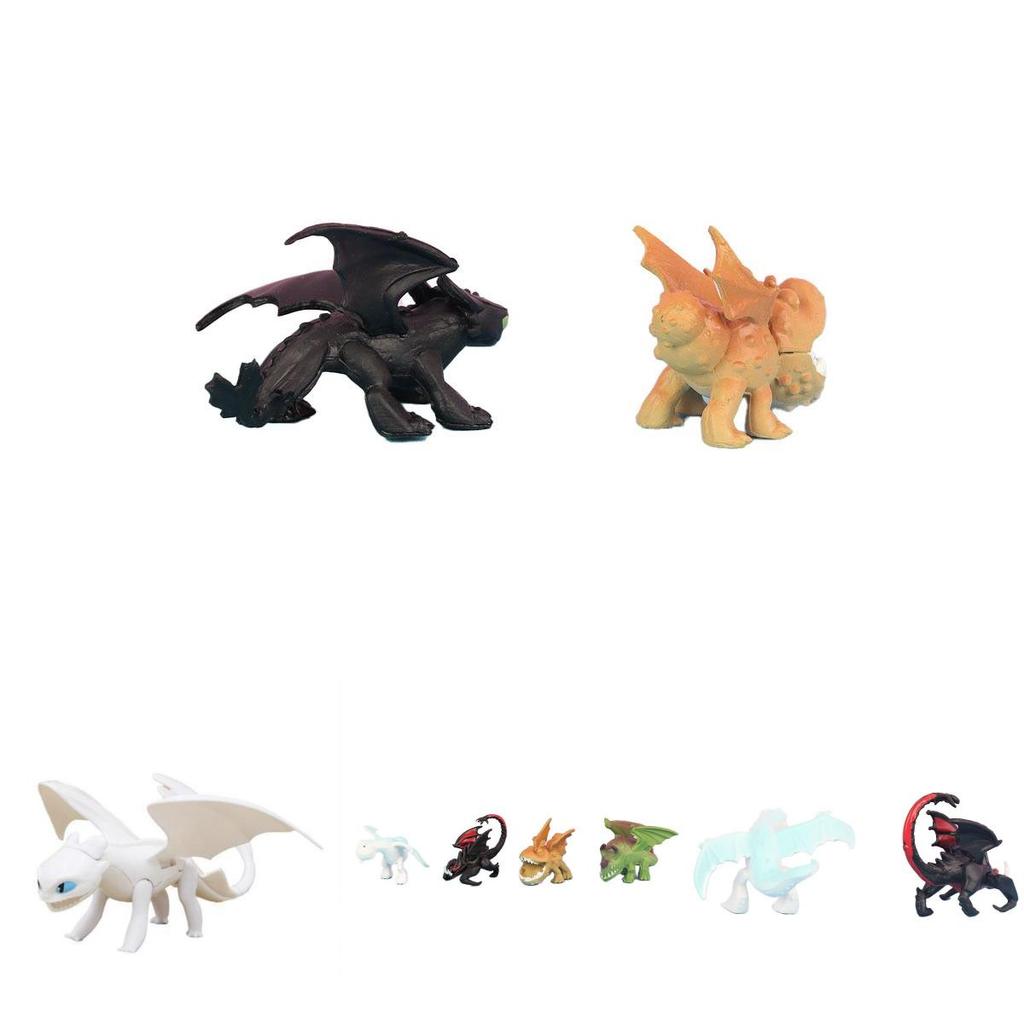 Dreamworks Dragons Figure Collection Mini Toothless Set For Kids And Dragon Trainers Aged 4 And Up
