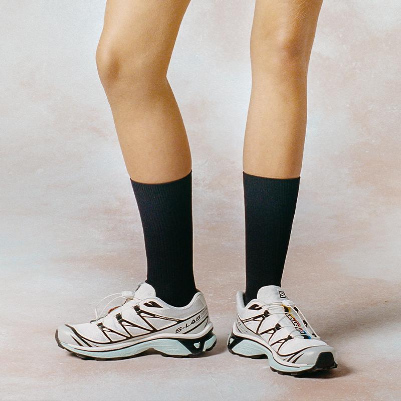 SALOMON XT-6 Outdoor Trendy Fabric TPU Shock Absorption Slip Resistant Wear Resistant Breathable Lightweight Low Top Running Shoes 413173