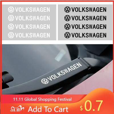 Für VW Heiß 2025 Neue Kreative Aufkleber Emblem Auto Dekor Aufkleber Auto Scheibenwischer Aufkleber Für VW Volkswagen Golf Sharan Passat Ti