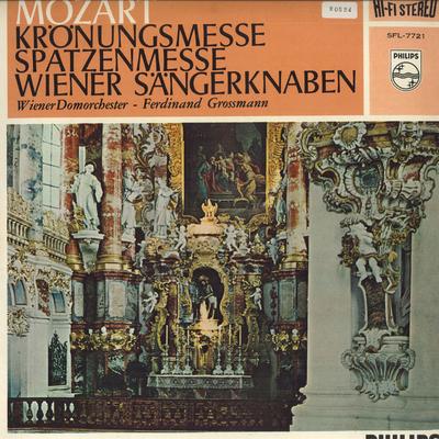 LP Record FERDINAND GROSSMANN WIENER DOMORCH  Mozart Kronungsmesse Spatzenmesse SFL7721 PHILIPS Japan Classical Used