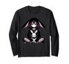 Goth Kanin Anime Jente Kawaii Gotisk Skummel Kunst Japansk Langermet T-skjorte